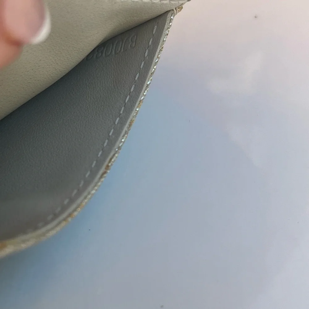 LOUIS VUITTON MINI LIN SHINE MONOGRAM WALLET